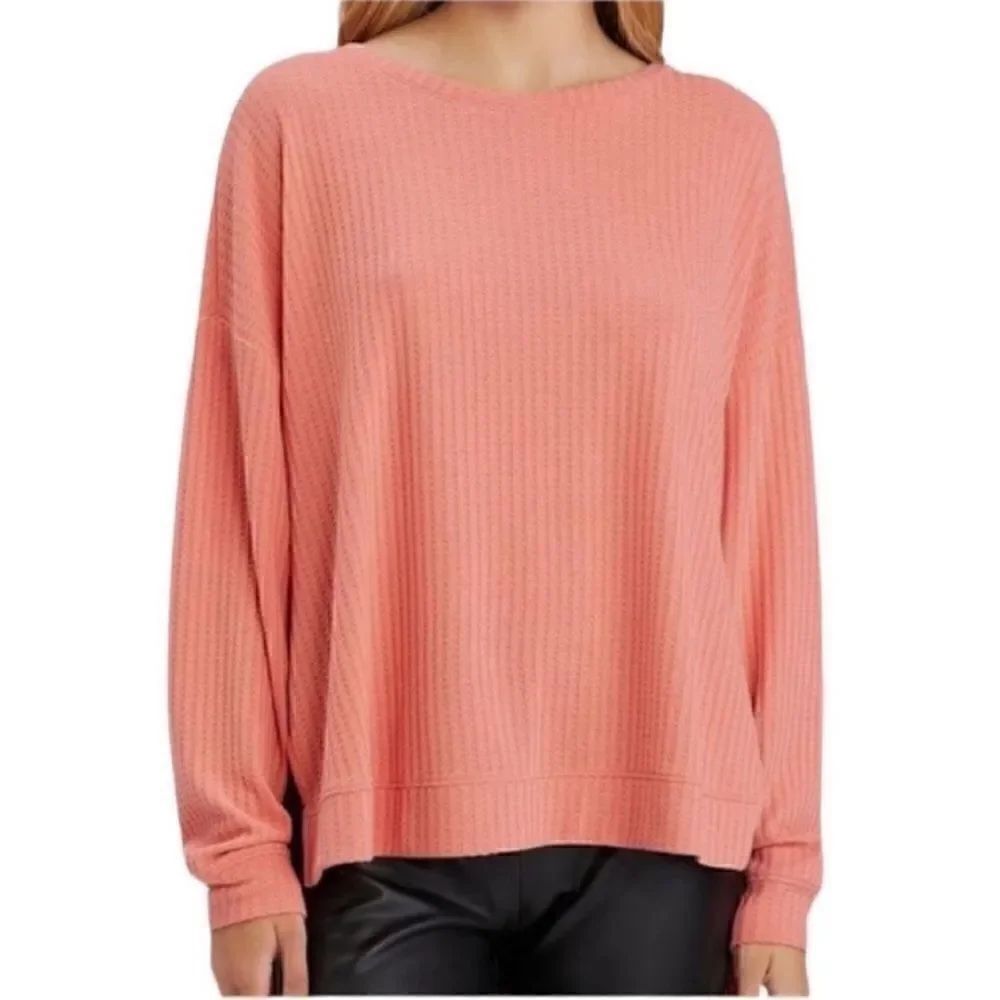 Sanctuary Peach Long Sleeve Top(Size XXL)